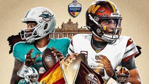 Dolphins y Commanders jugarán en el Bernabéu