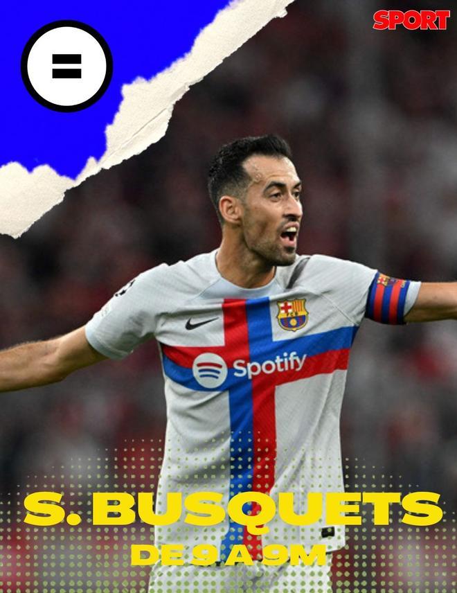 Sergio Busquets se mantiene en 9 millones de valor