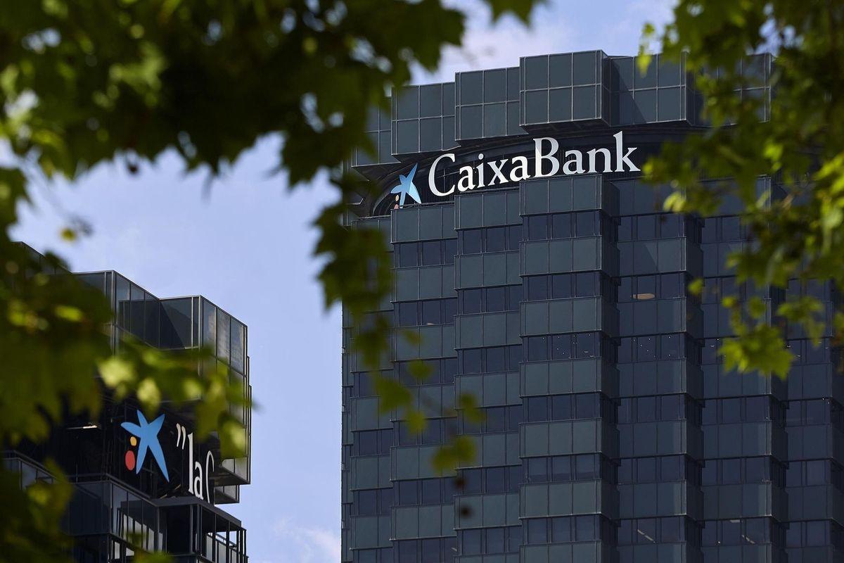 El edificio de CaixaBank en Barcelona.