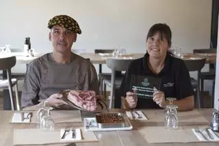 El Bar Restaurant Aiguaviva amb David Saura, xef, i Anna Armangué, cap de sala