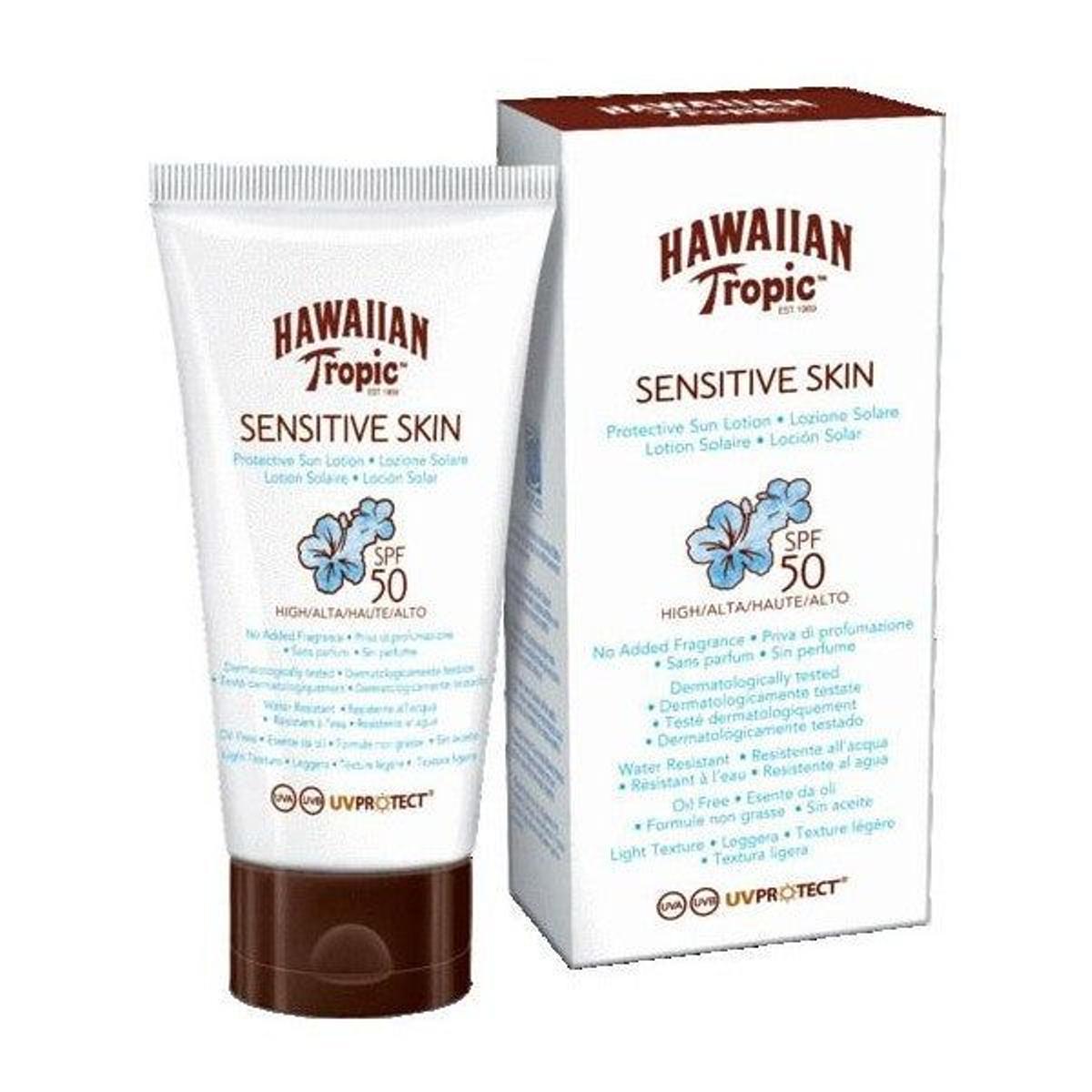 Protector solar Hawaiian tropic (Precio: 15,95 euros)