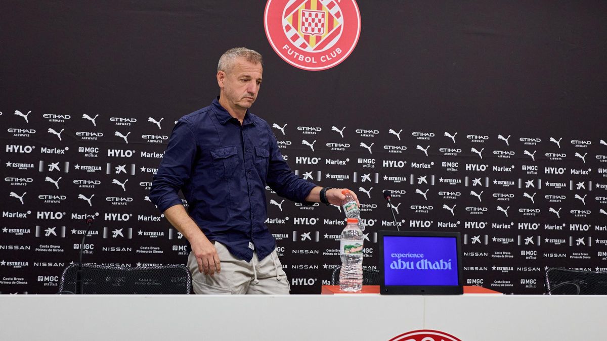 Quique Cárcel, director esportiu del Girona, continua treballant per reforçar la plantilla