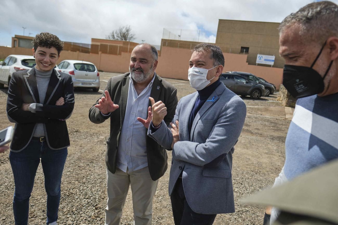 Visita en el Suroeste (Llano del Moro, alcaldes Santa Cruz y de El Rosario)