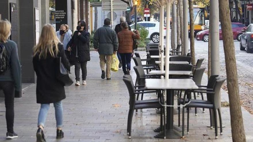 Bars tancats a Girona, el passat 27 de desembre