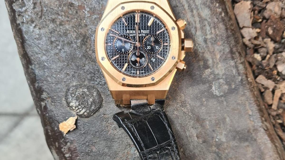 Reloj que intentaron robar en la Barceloneta