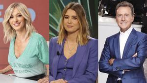 Susanna Griso, Sandra Barneda y Matías Prats