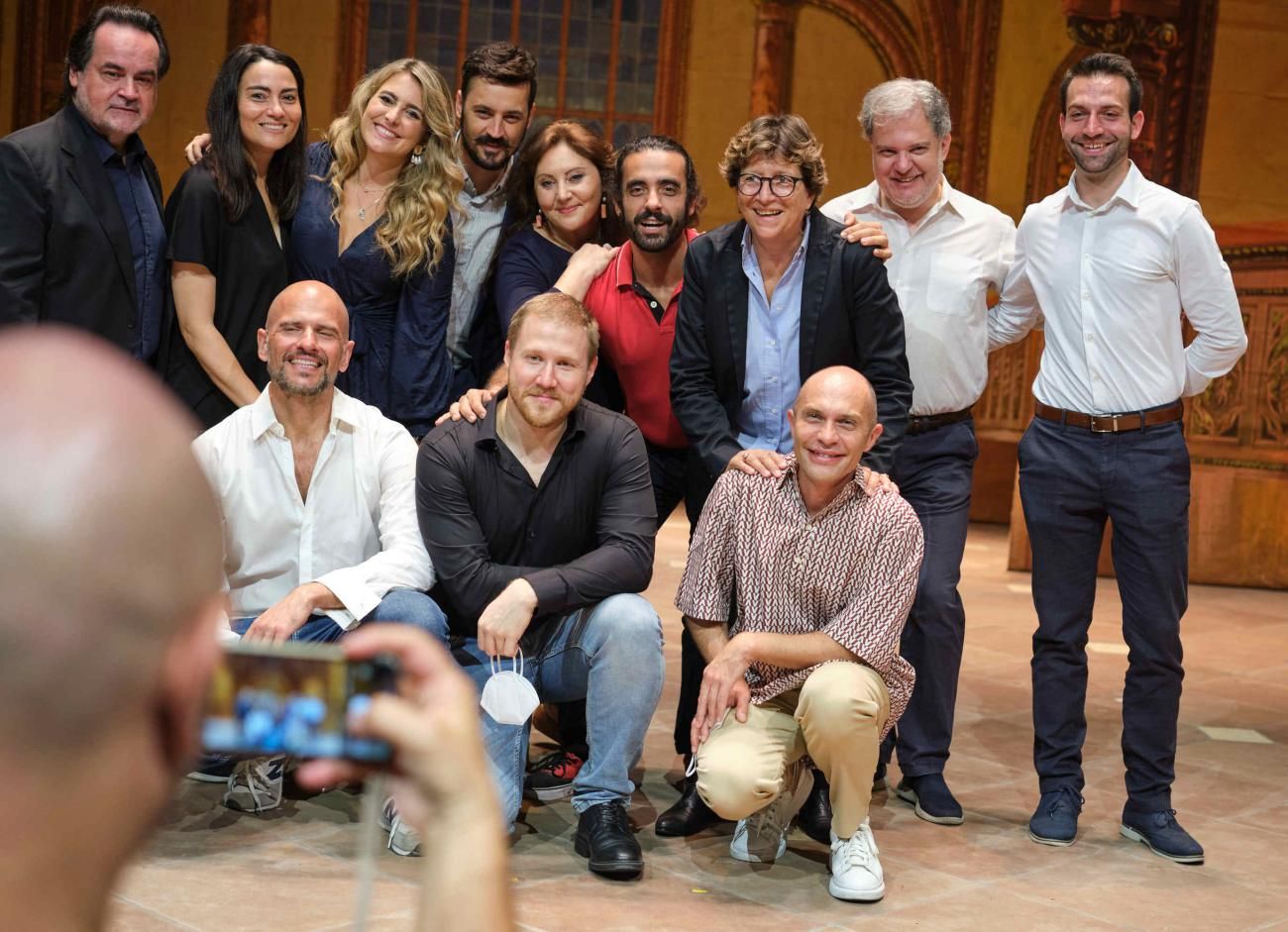 Presentación de la ópera 'Un ballo in maschera' en el Auditorio de Tenerife