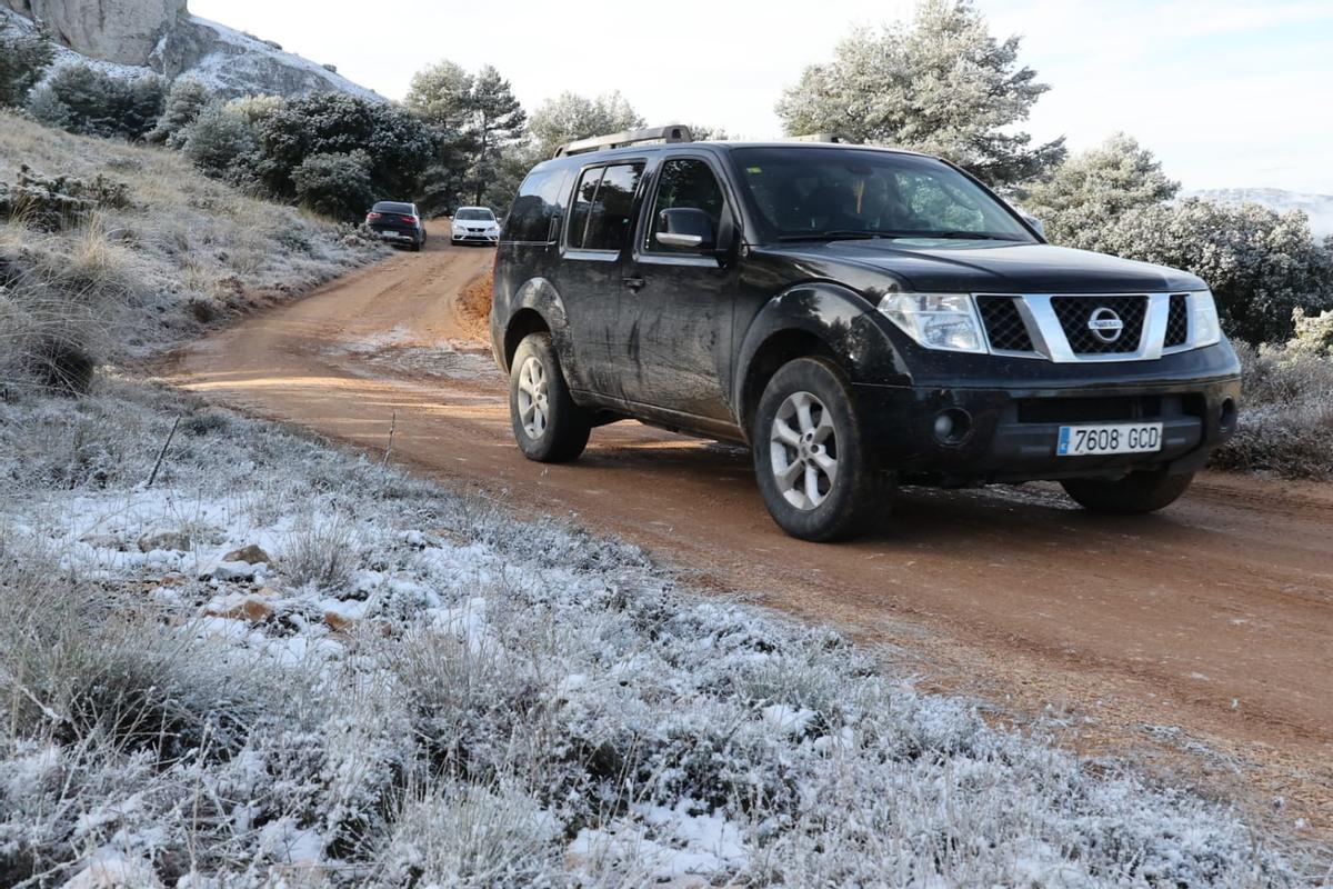 Aitana congrega a familias y visitantes para ver la nieve el Día de Reyes