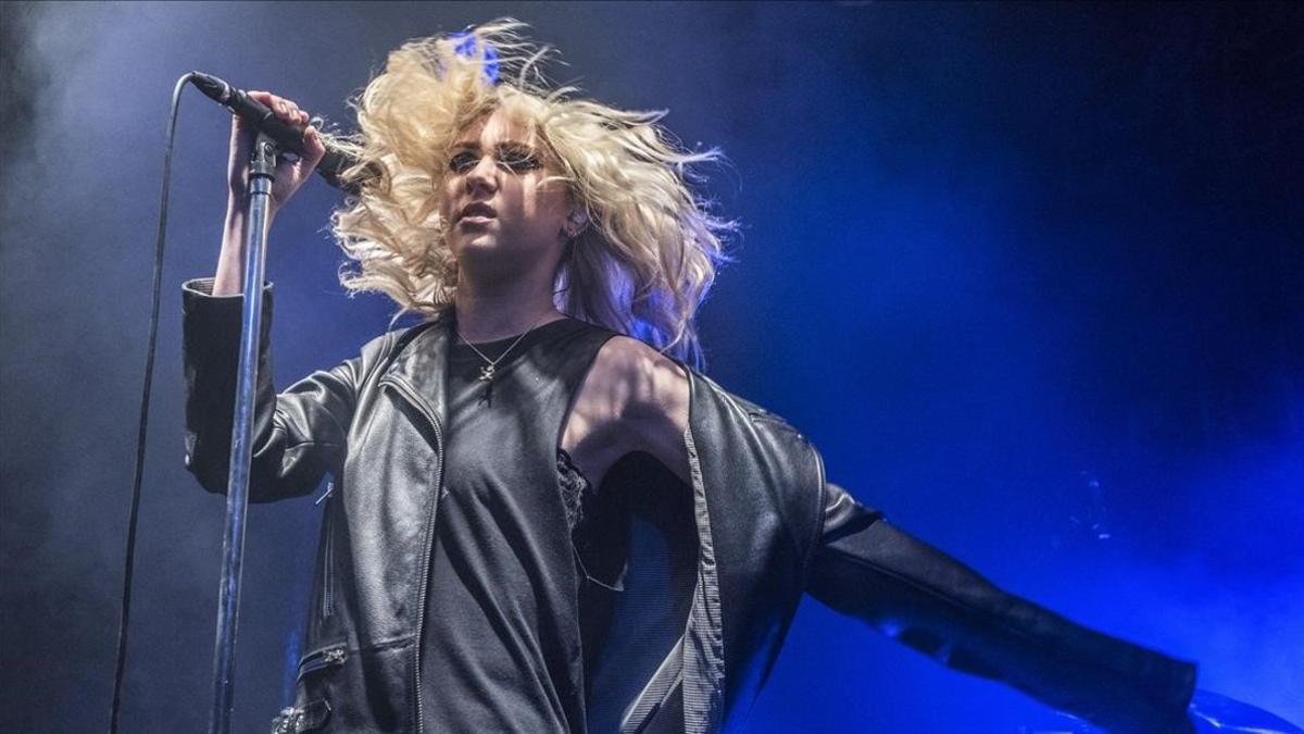 Taylor Momsen, en el concierto de The Pretty Reckless en Apolo.