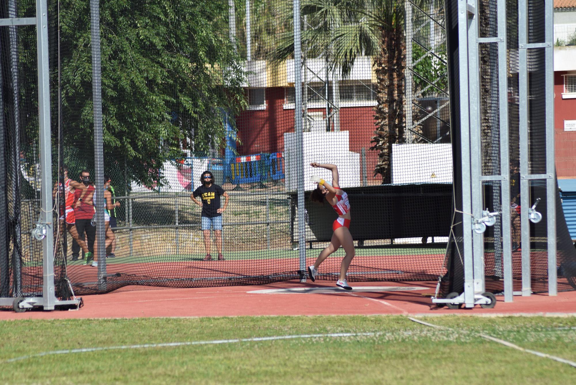 Control de atletismo en Alhama