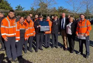 Medalla al mérito de Protección Civil Cangas