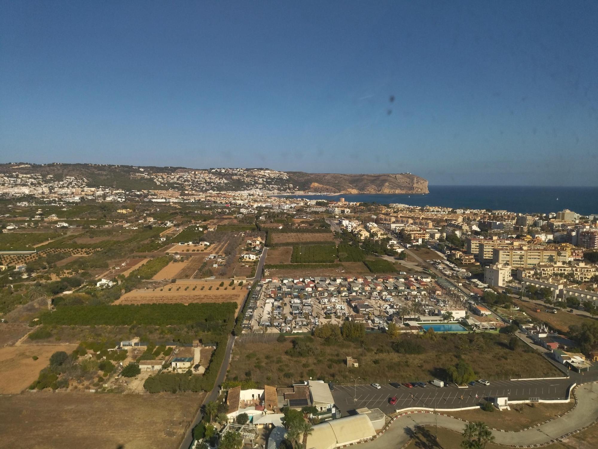 Xàbia, al vuelo