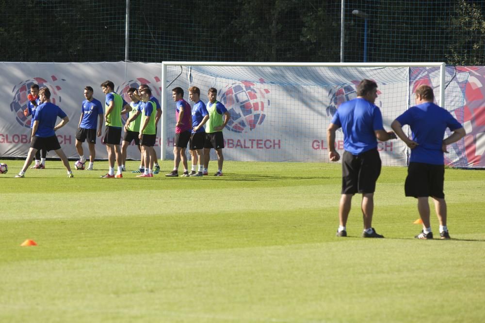 Entrenamiento del Real Oviedo