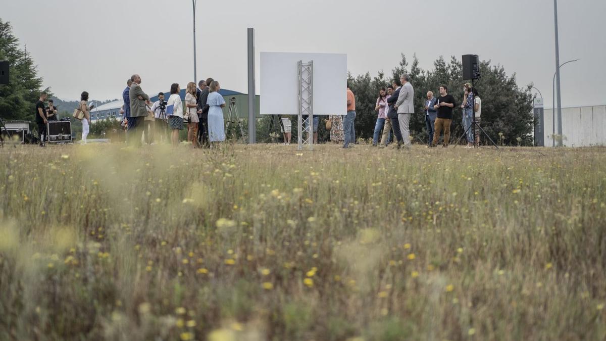 Parcela de la Tecnópole en la que se construirá el centro de ciberseguridad.