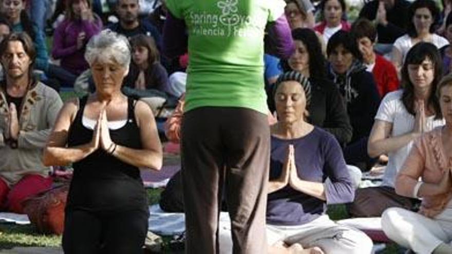 Valencia, capital del yoga este fin de semana