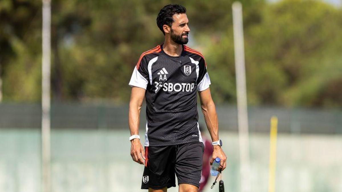 Álvaro Arbeloa, nuevo entrenador del Fulham.