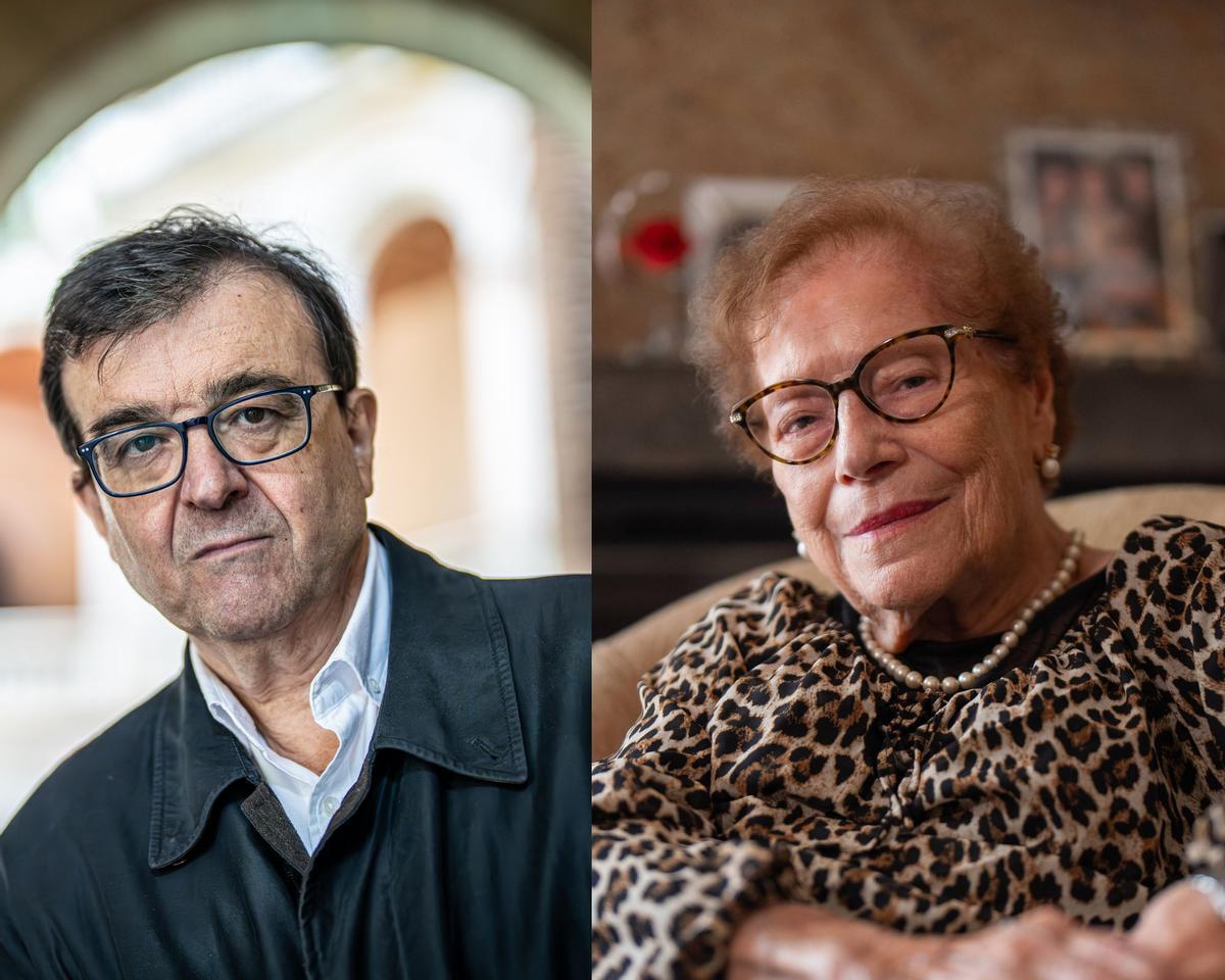 Javier Cercas y Montserrat Fontané