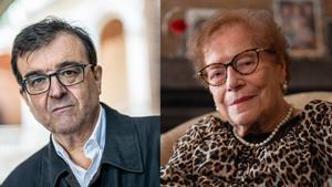 Javier Cercas y Montserrat Fontané
