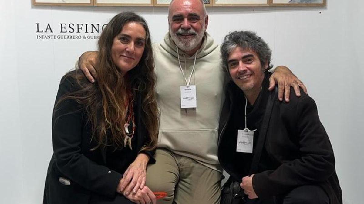 Susana Guerrero, Jaime Pérez y Eduardo Infante, en Just Mad