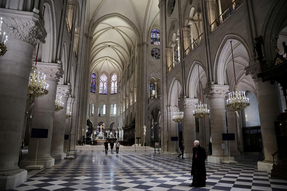 Así luce la catedral de Notre Dame de París tras su restauración