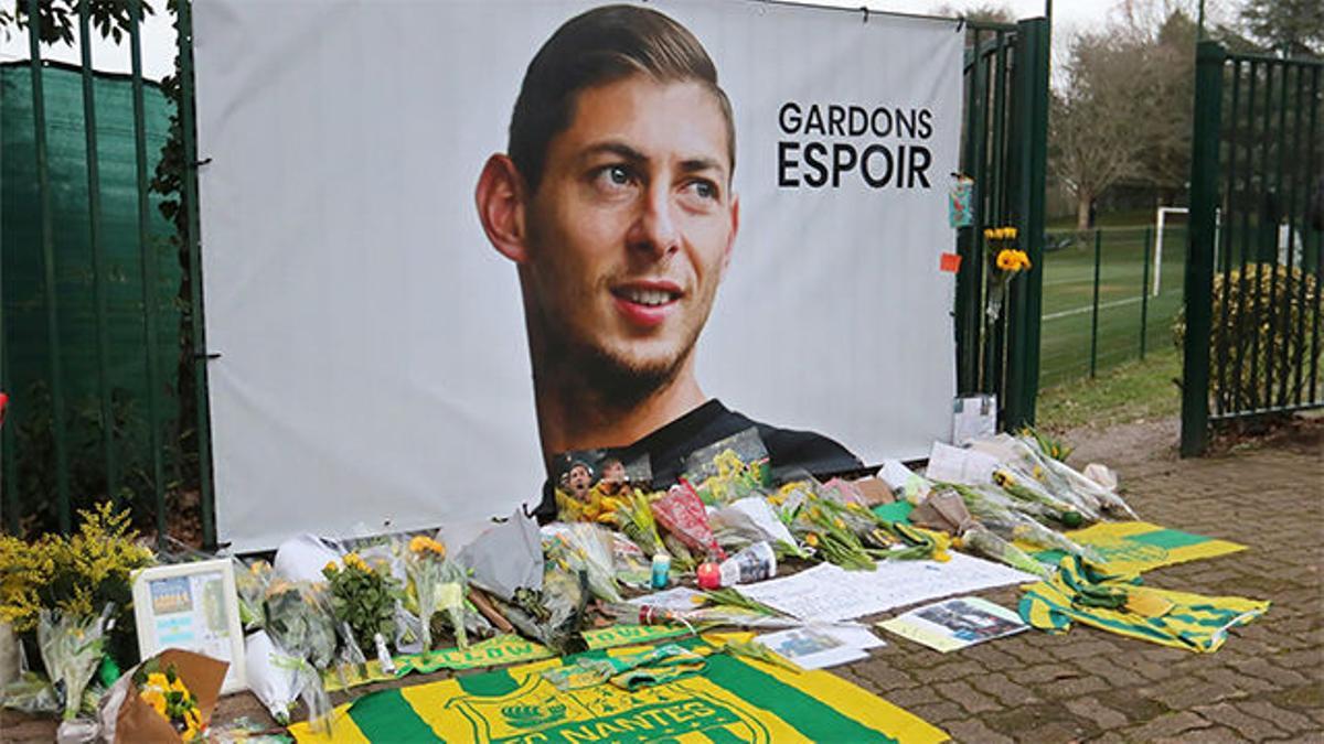 El emotivo homenaje de los jugadores del Nantes a Emiliano Sala