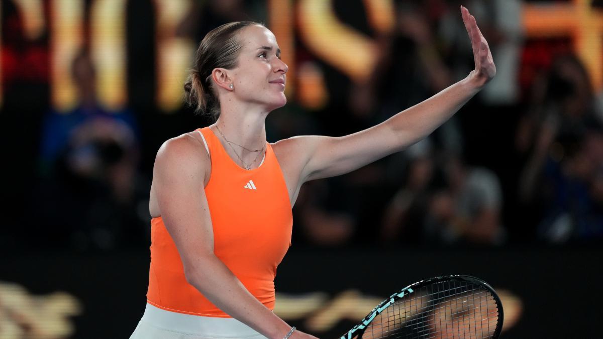 Svitolina celebra su pase a 'semis'