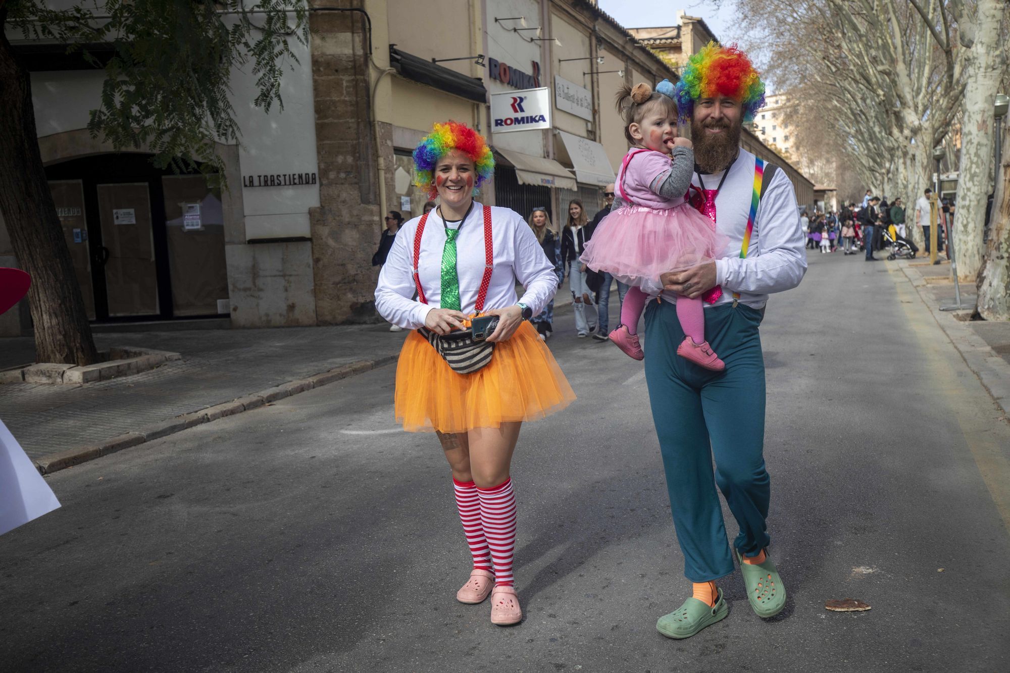 Aktivitäten statt Umzug: So haben die Kinder in Palma am Sonntag (27.2.) Karneval gefeiert