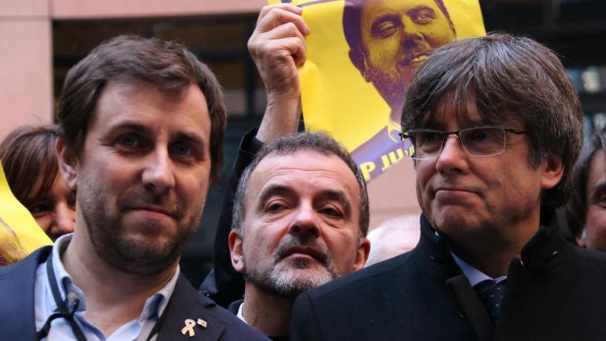 Comín i Puigdemont, aquest dilluns