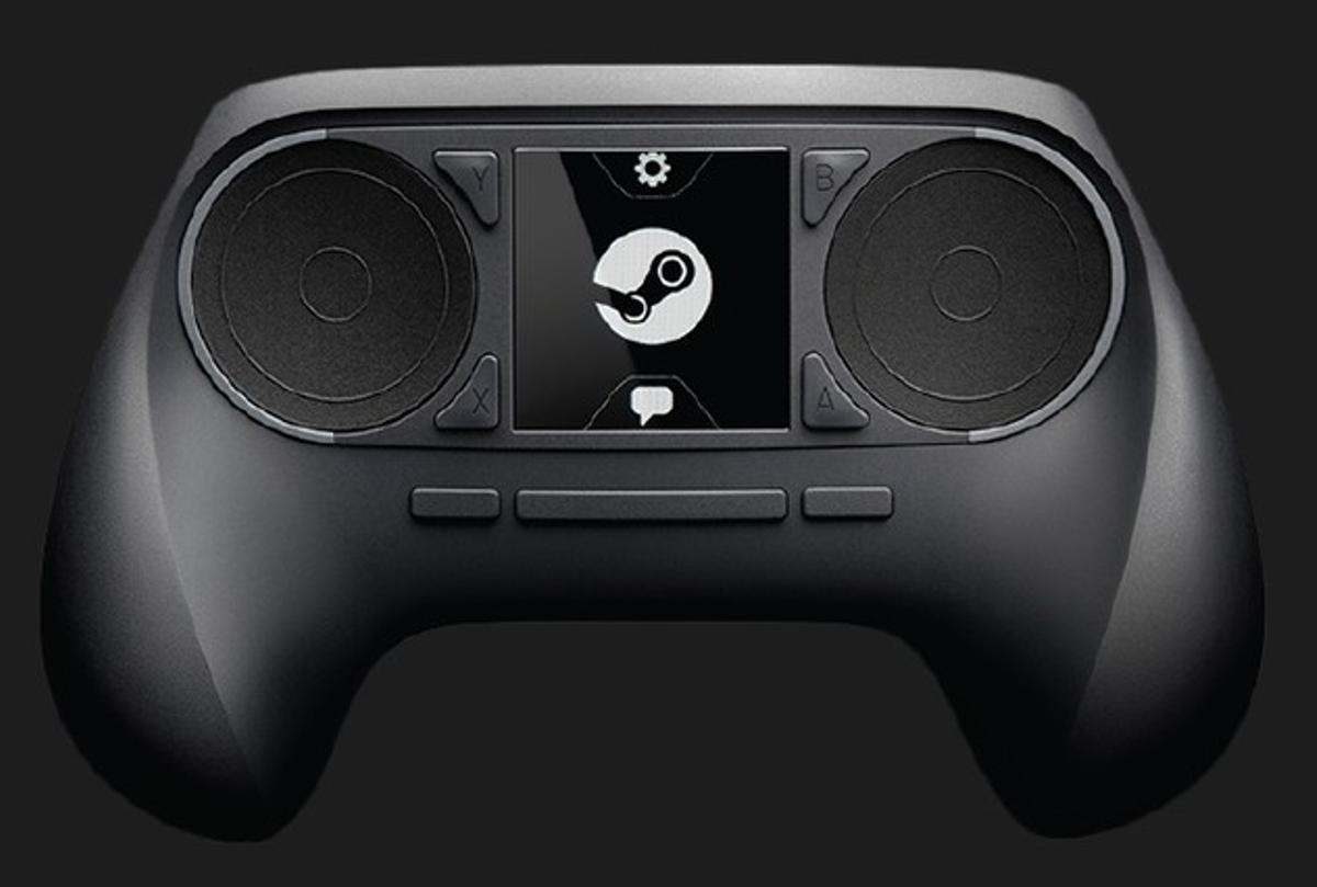 El comandament de la Steam Machine.