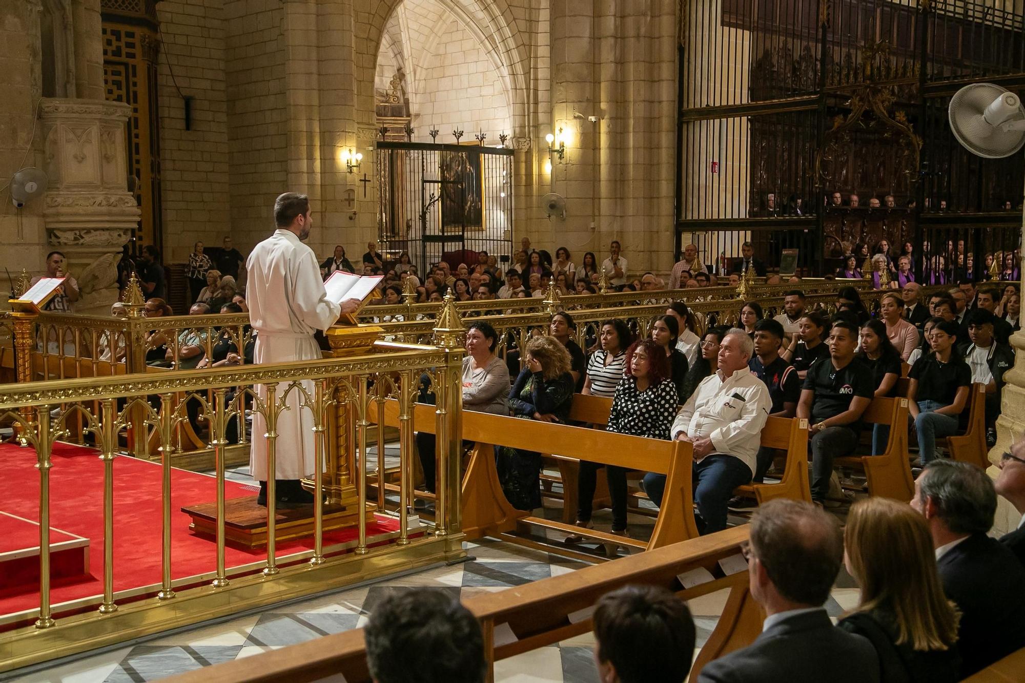 Funeral la Catedral de Murcia por las trece víctimas del incendio en las discotecas Atalayas