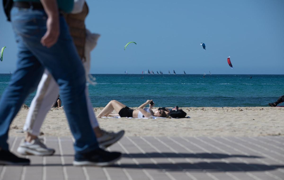 Urlaub auf Mallorca: So sieht es Ende März an der Playa de Palma aus