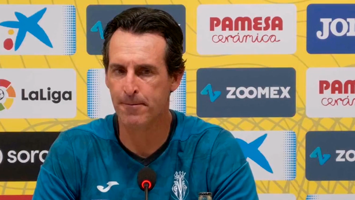 Rueda de prensa de Unai Emery