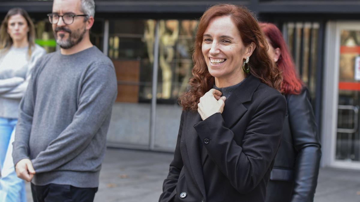 La ministra de Sanidad, Mónica García, y su número dos, Javier Padilla.