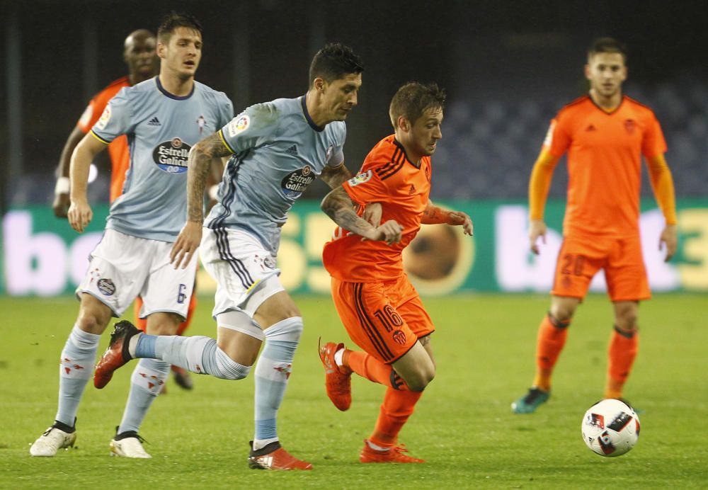 Las mejores imágenes del Celta de Vigo - Valencia de Copa del Rey