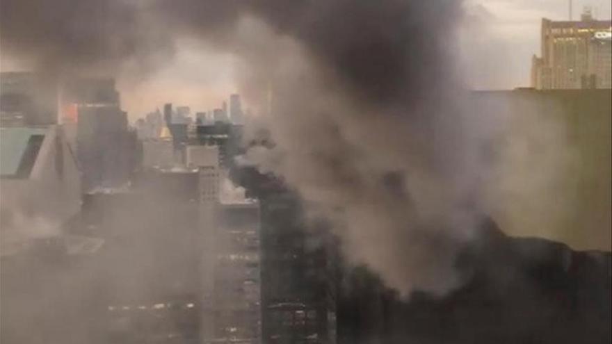 Tres heridos un un incendio en la Torre Trump de Nueva York