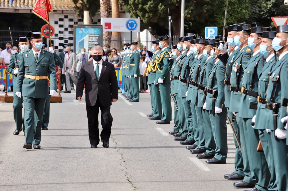 La Guardia Civil honra a su patrona en Murcia