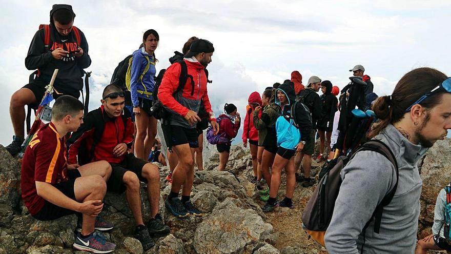 El cim del Pedraforca, aquest cap de setmana