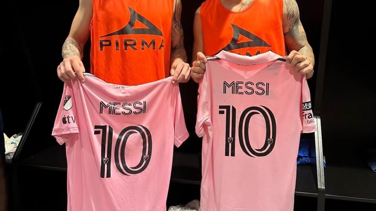 Los dos jugadores del Cruz Azul que se quedaron con la camiseta de Messi