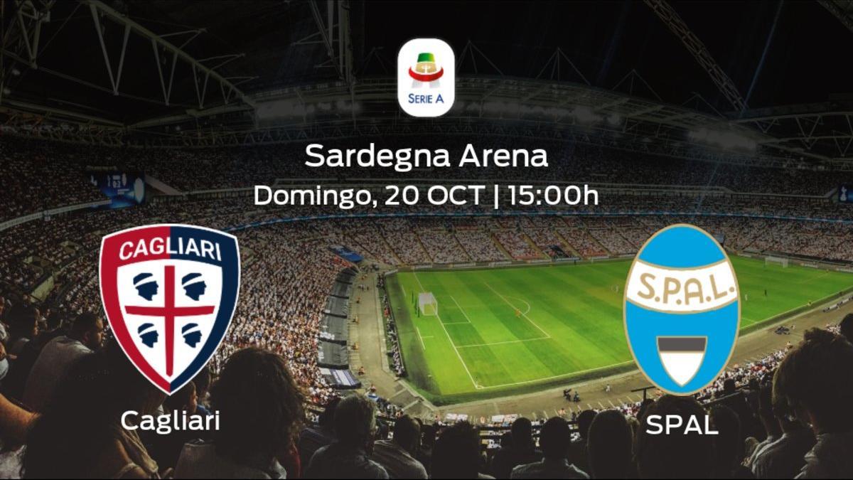 Jornada 8 de la Serie A: previa del duelo Cagliari - SPAL