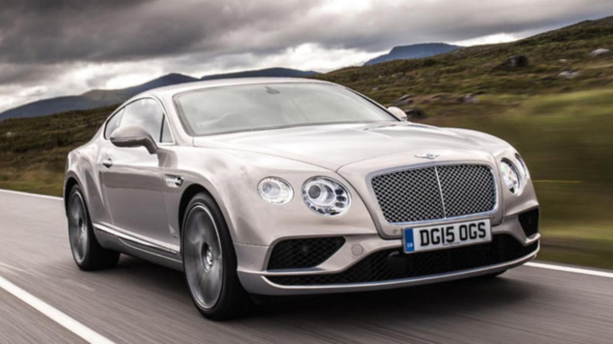 El Bentley Continental GT tiene el récord de velocidad máxima.