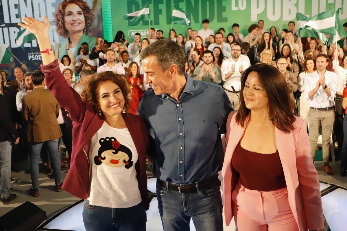 El PSOE arropa a Sánchez y Montero en su acto político en Córdoba
