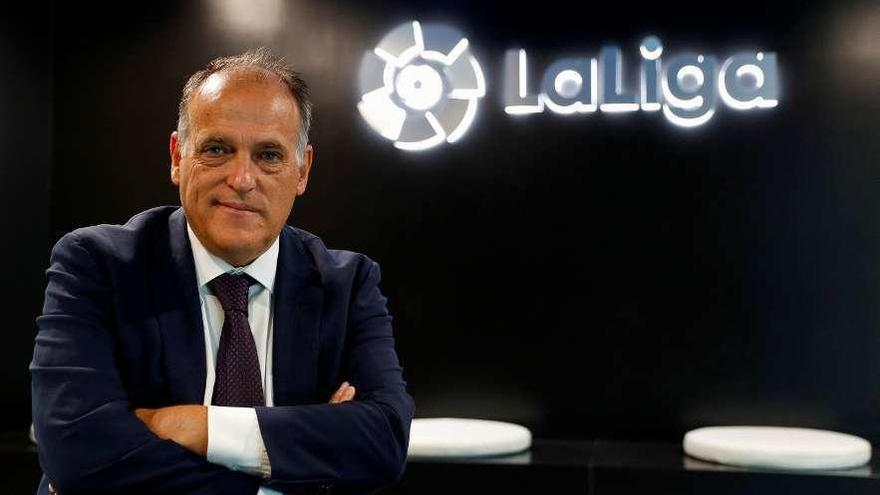 Javier Tebas, presidente de LaLiga.