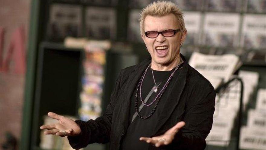 Billy Idol encabeza una campaña medioambiental en Nueva York