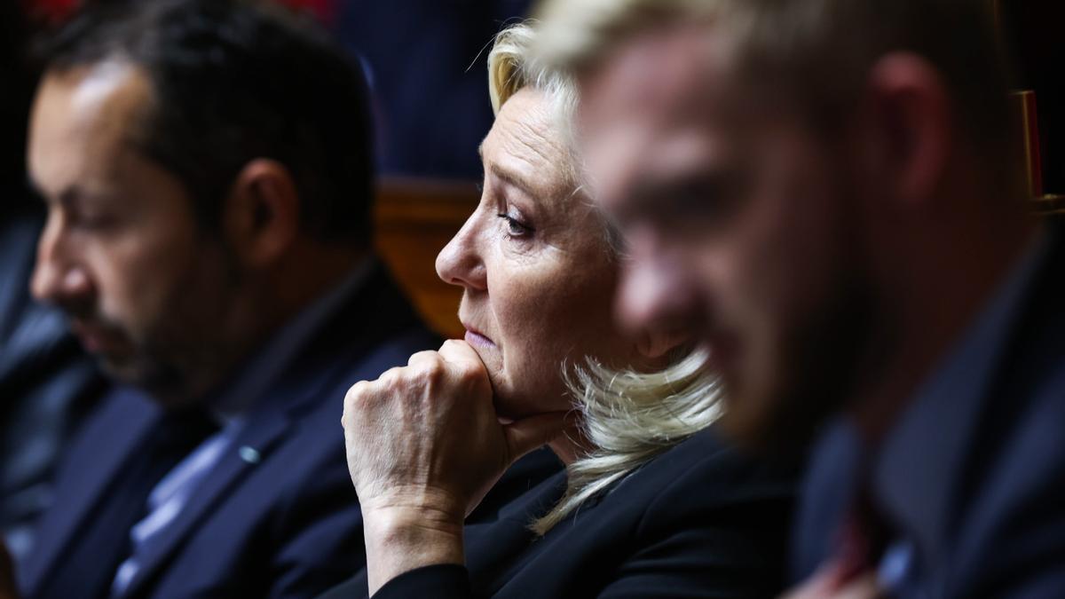 La líder ultraderechista francesa, Marine Le Pen.