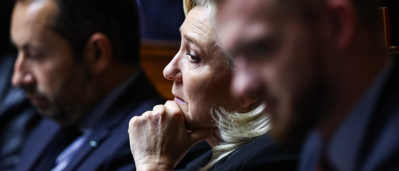 La líder ultraderechista francesa, Marine Le Pen.