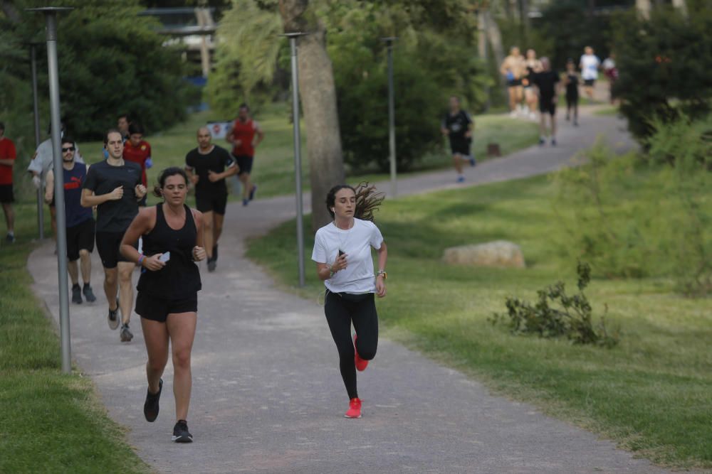 Desescalada de deportistas