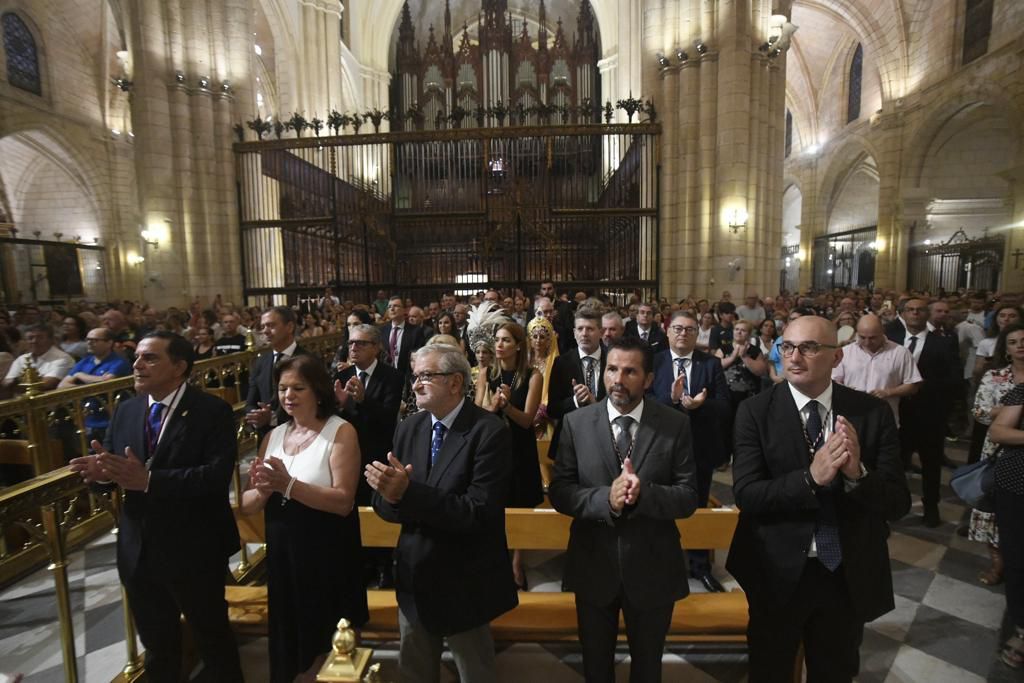 Romería de Murcia: ambiente previo y salida de la Fuensanta de la Catedral