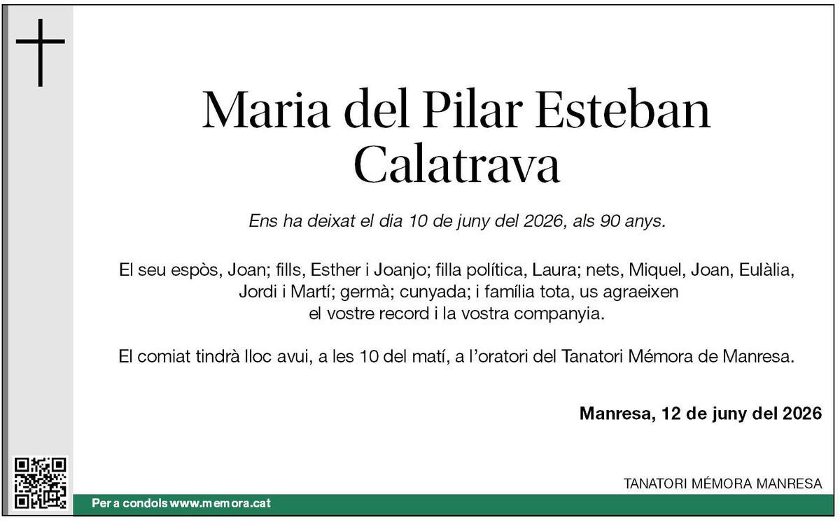 Maria del Pilar Esteban Calatrava