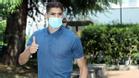 Expectación con Achraf en su llegada al reconocimiento médico con el Inter