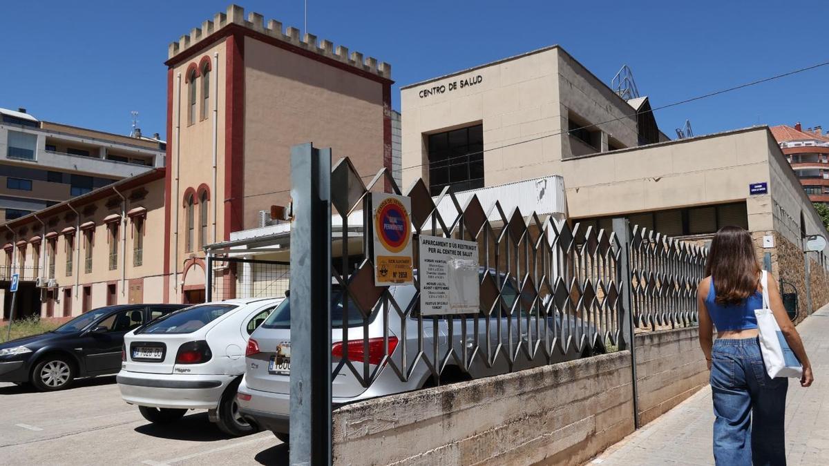 El centro de salud La Bassa de Alcoy, este viernes